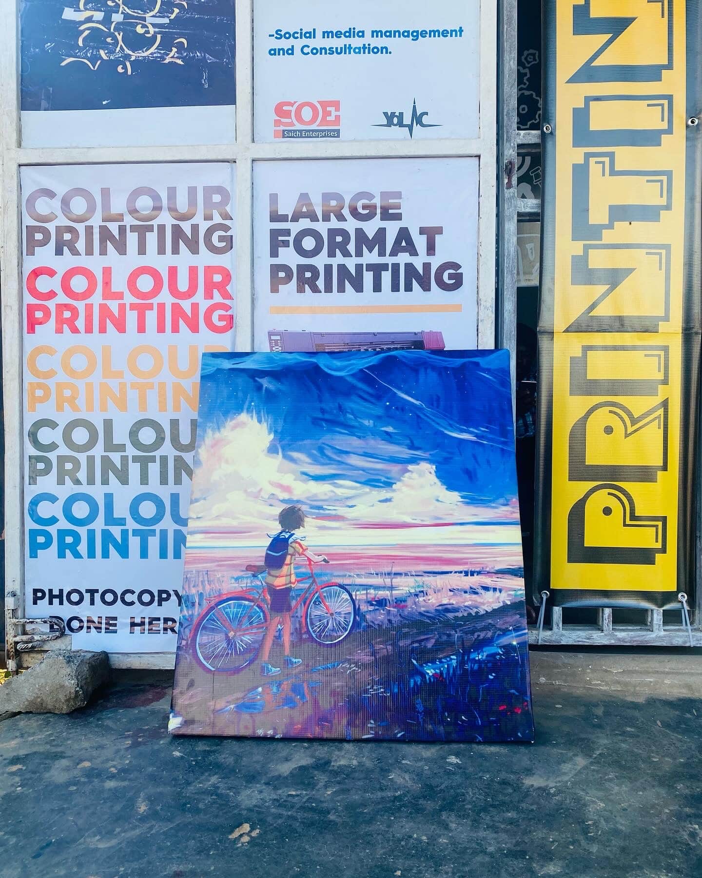 Large-format-printing